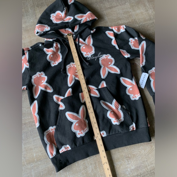 Playboy x PacSun GLOW Adult Hoodie Small Unisex Exclusive Limited Edition NEW - Picture 6 of 11
